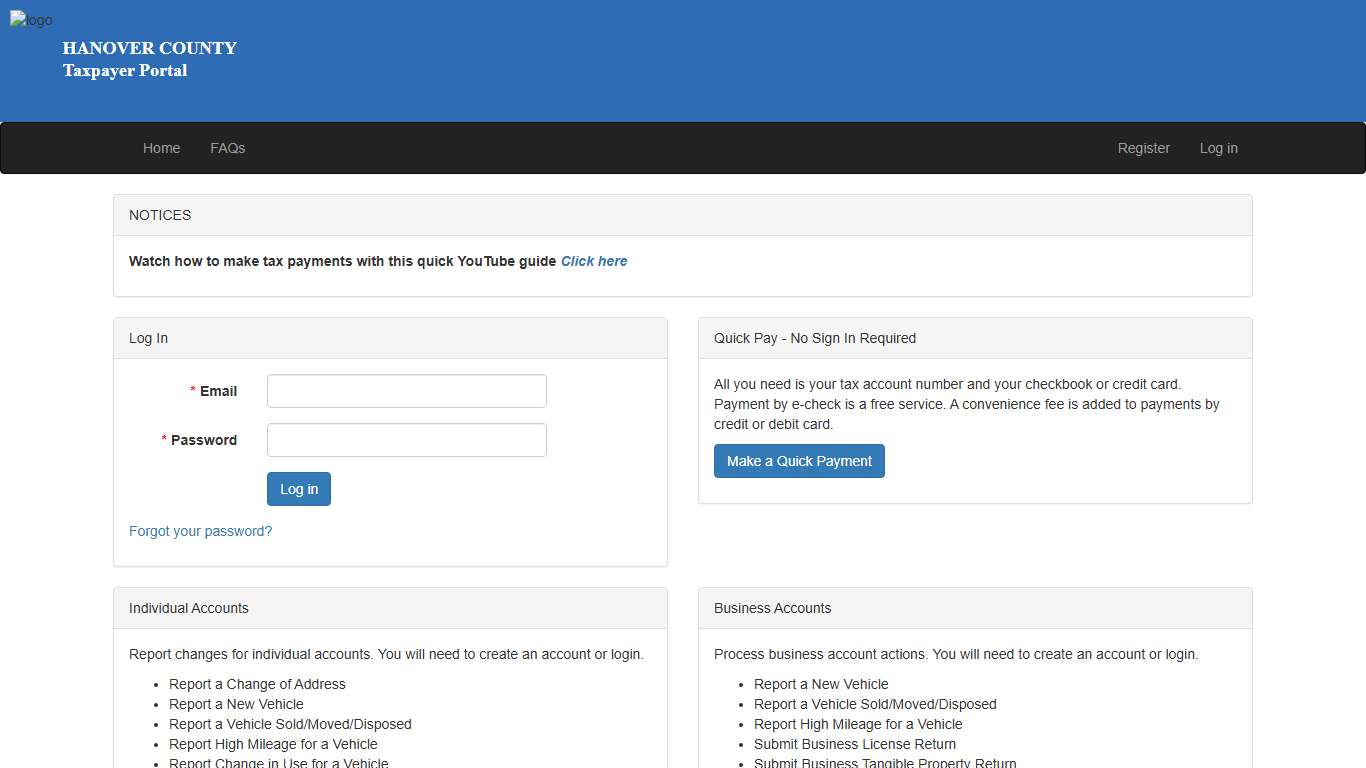 Hanover County - Home Page